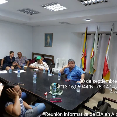 Primer momento-Unidades territoriales mayores- reuniones- Alcaldia Vila vieja